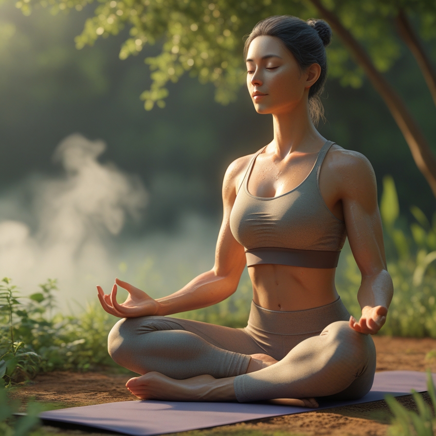 Yoga klasse i Botanoria